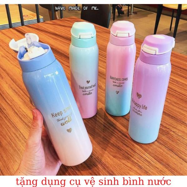 Bình giữ nhiêt CAO CẤP 500ml CÓ DÂY - LOẠI TỐT Bình nước giữ nhiệt