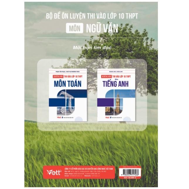 Sách - Combo Bộ Đề Ôn Luyện Thi Vào Lớp 10 THPT