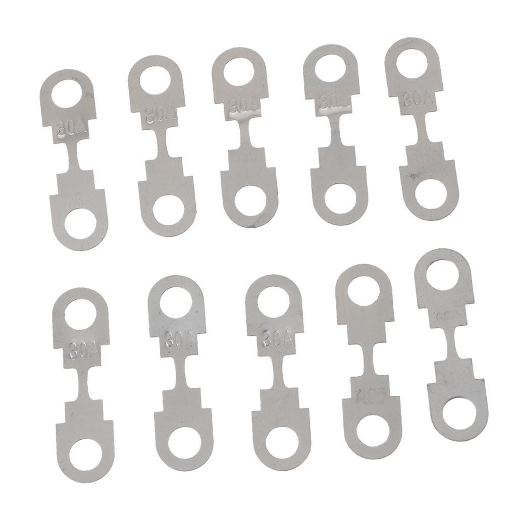 10 Pieces 12V 30A Fuse Strip for SEAT