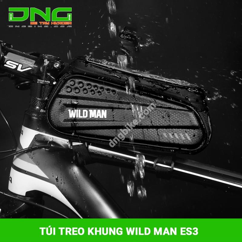 Túi điện thoại treo KHUNG xe đạp chống nước WILD MAN ES3