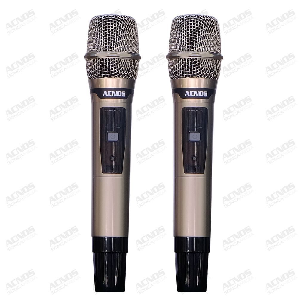 Micro không dây UHF ACNOS KA02 cao cấp - Bảo hành 6 tháng