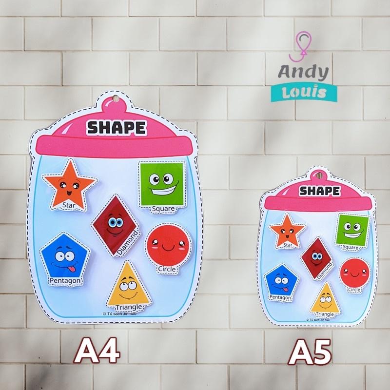 Bình sữa 12 chủ đề, Busy Board, A4, A5