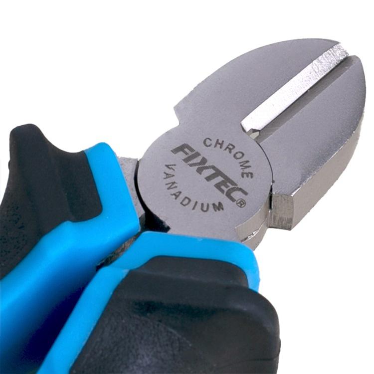 Kìm cắt dây điện dây thép cao cấp FIXTEC FHDC1006 chất liệu thep hợp kim crom siêu bền