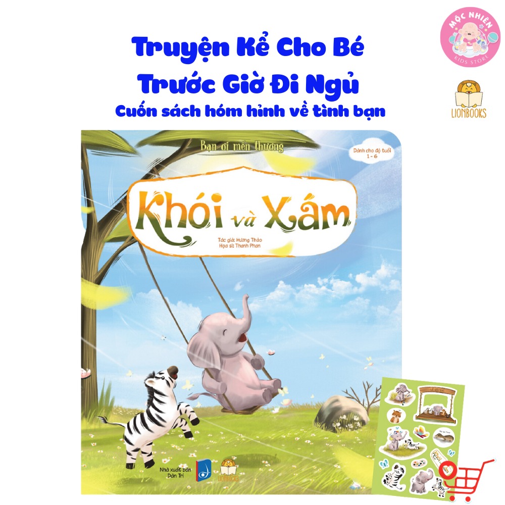 Truyện Kể Cho Bé Trước Giờ Đi Ngủ - Khói Và Xám - LionBooks