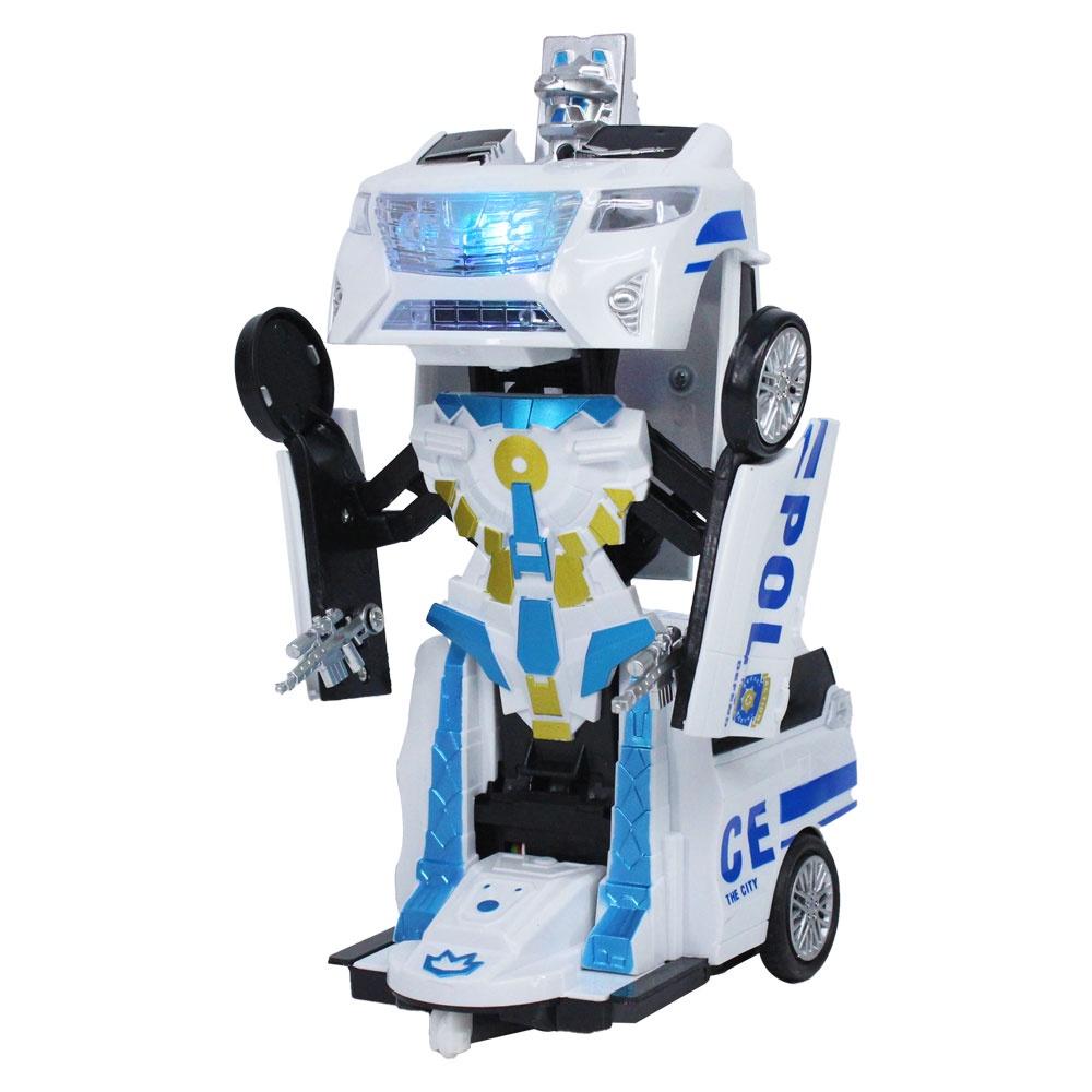 Đồ chơi xe điều khiển biến hình robot 6 kênh