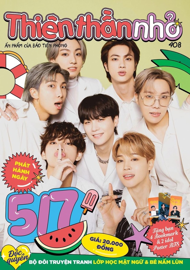 Thiên Thần Nhỏ - Số 408 - Tặng Kèm Bookmark + Poster Khổ Lớn BTS