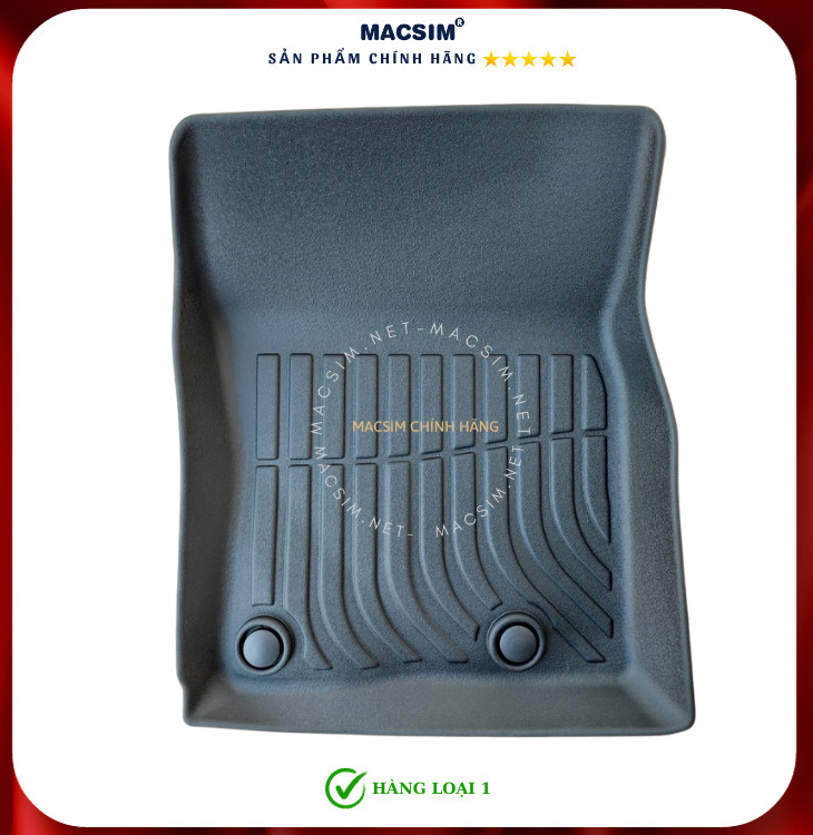Thảm lót sàn xe ô tô Mazda CX30 (sd) Nhãn hiệu Macsim chất liệu nhựa TPE cao cấp màu đen