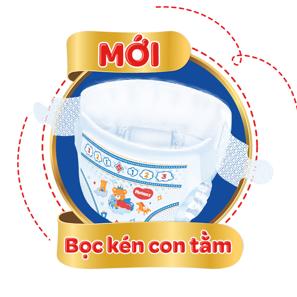 Tã Quần Huggies Dry Gói Đại M54 (54 Miếng)