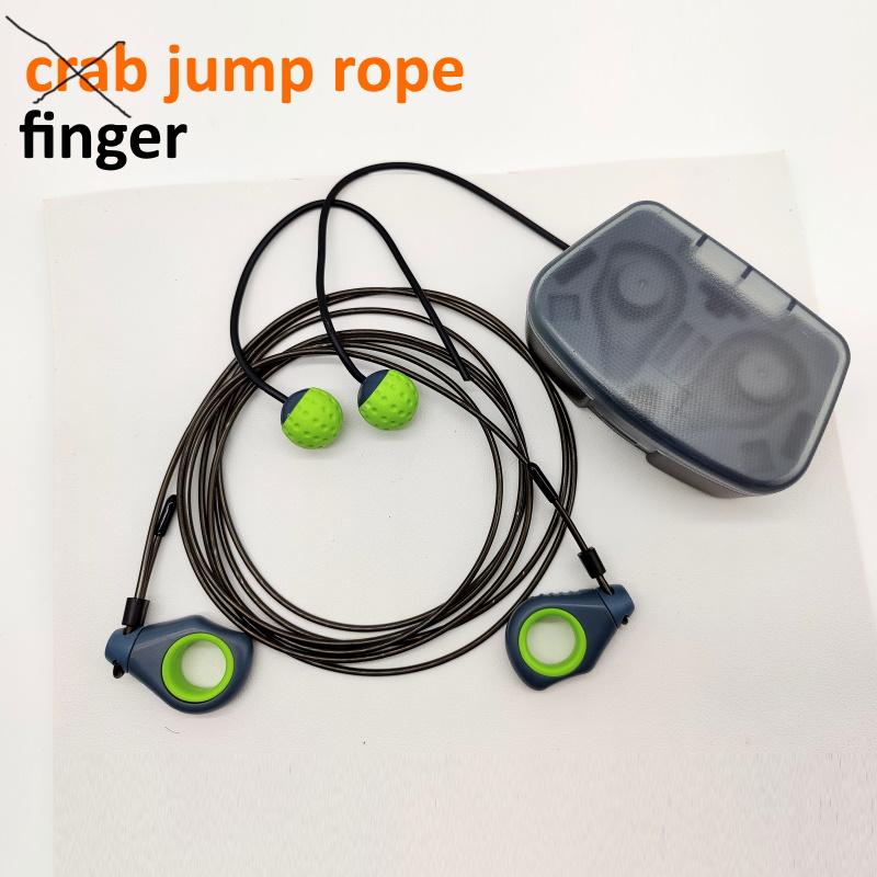 Ngón Tay Bỏ Qua Dây Thép 3Mm Dây X 3 Mét Di Động Với Không Dây Bóng Dễ Dàng Mang Theo Dây Nhảy Không LOGO
