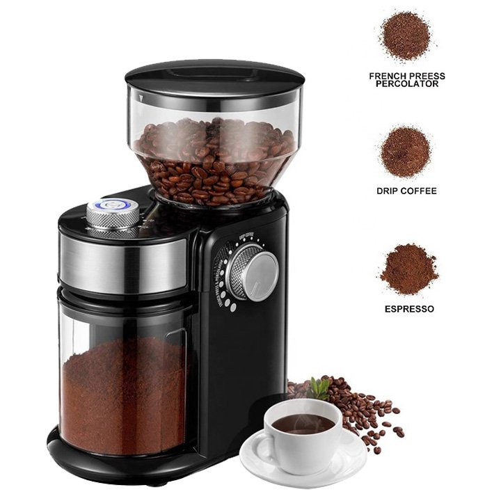 Máy xay hạt cà phê cao cấp công suất 150W, Dung tích ngăn chứa hạt 240g