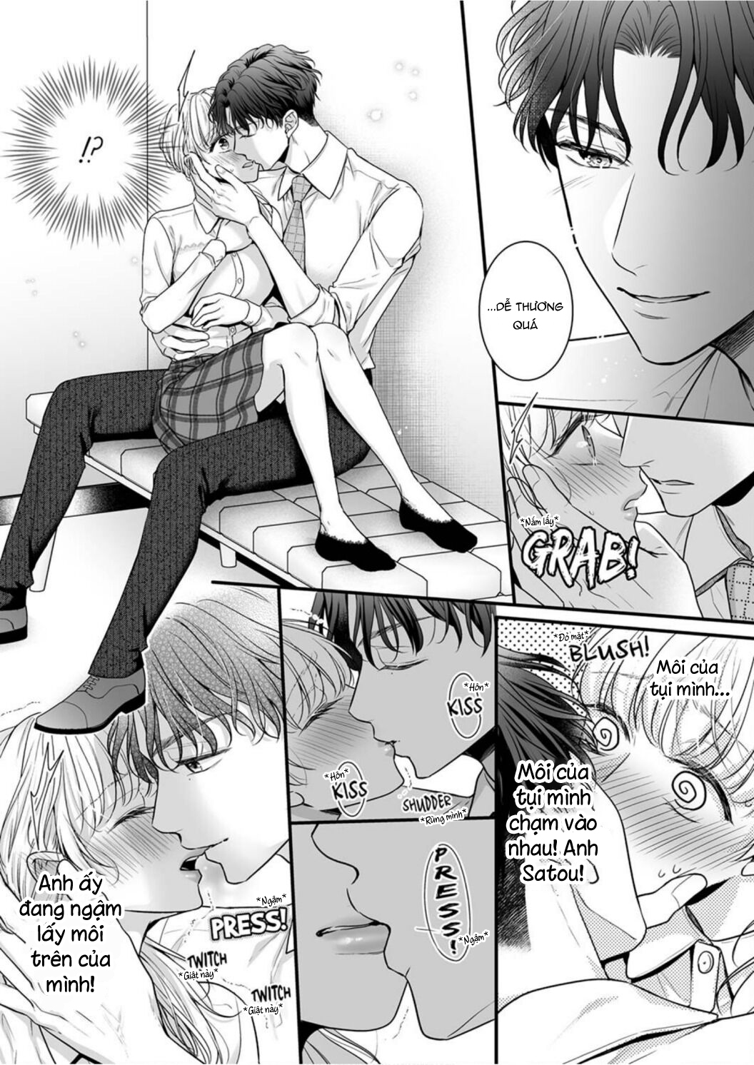 satou không chịu buông tay! chapter 1.2 9