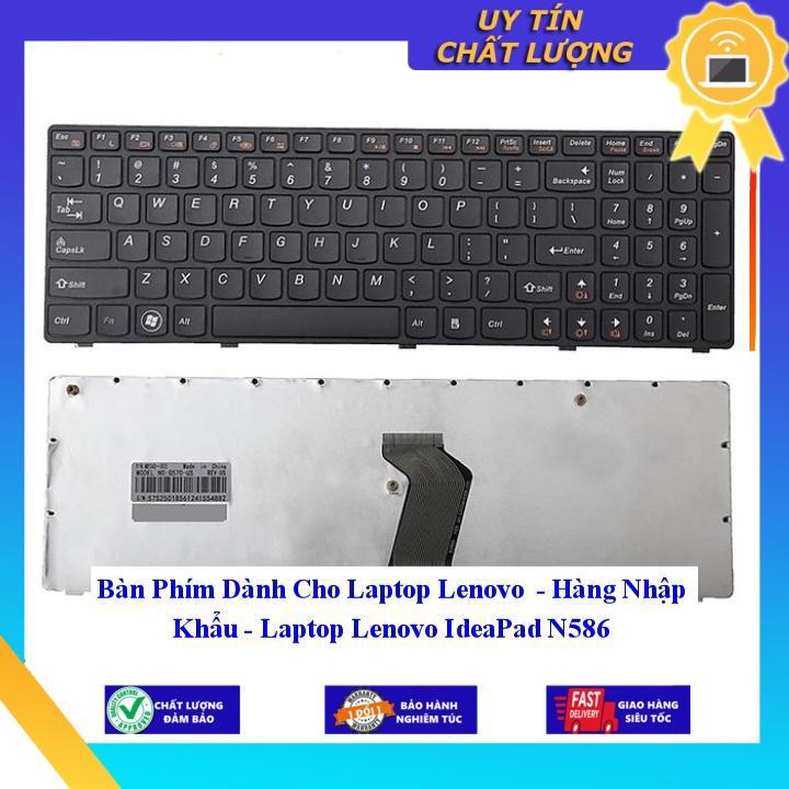 Bàn Phím dùng cho Laptop Lenovo IdeaPad N586 - Hàng Nhập Khẩu New Seal