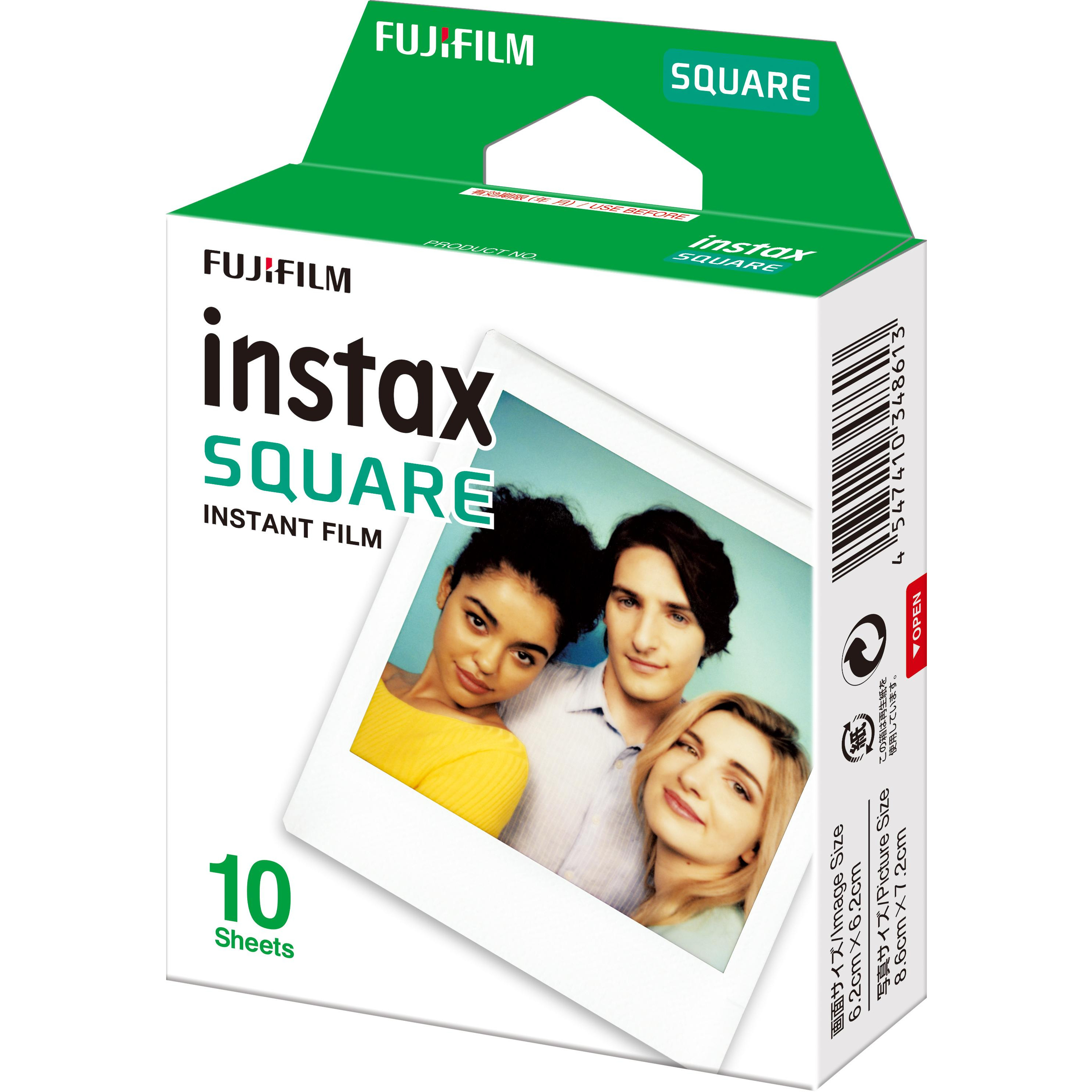 Hộp Phim Fujifilm Instax Mini Square - Hàng Chính Hãng