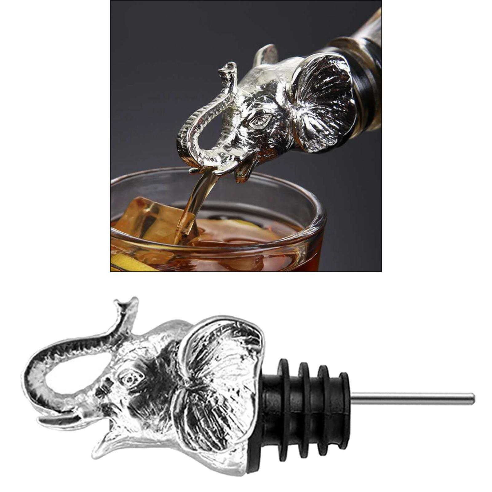 5pcs Vintage Wine Champagne Liquor Pourer Decanter Saver Wine Bottle Seal Plug