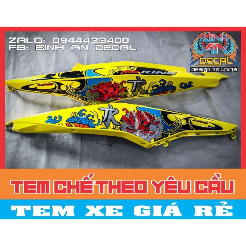 TEM RỜI dành cho xe EXCITER 150 CÁ CHÉP