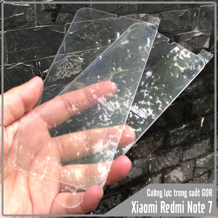 Bộ 2 Kính Cường Lực GOR cho Xiaomi Redmi Note 7/ Redmi Note 7 Pro - Hàng Nhập Khẩu