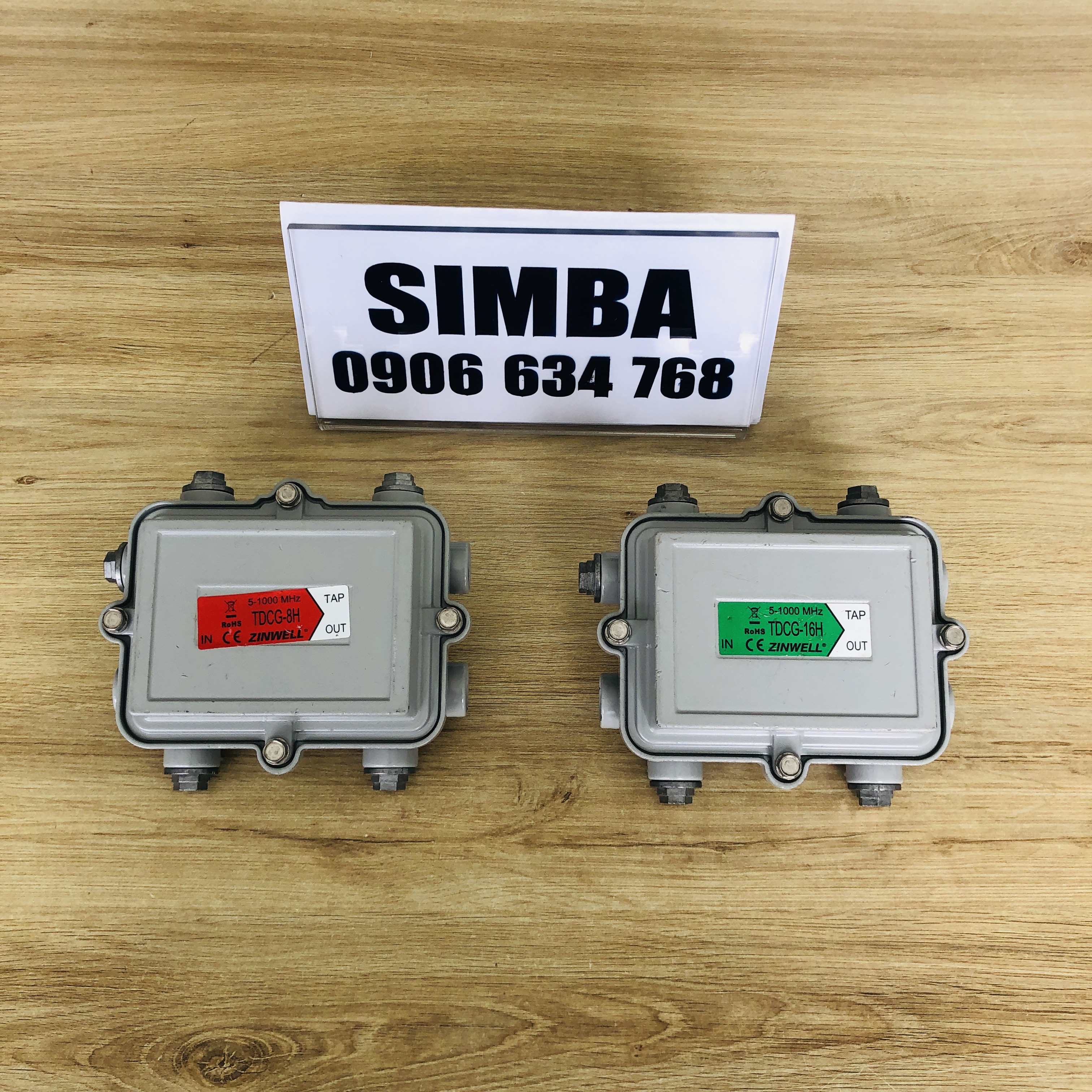 Bộ chia điện ngoài trời 8,12,16,21 dB Zinwell