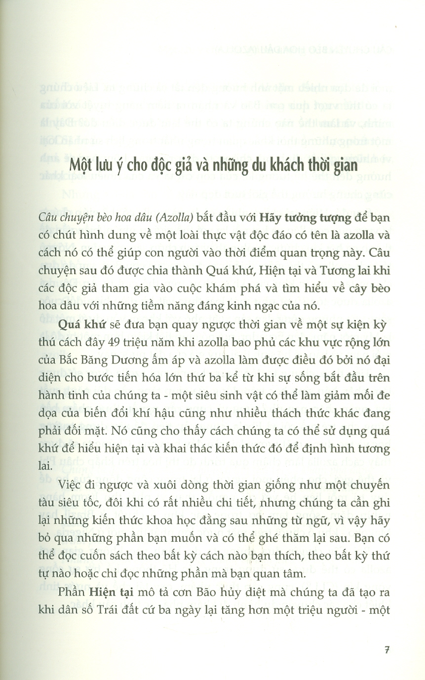 Câu Chuyện Bèo Hoa Dâu (AZOLLA) - Một Thông Điệp Từ Tương Lai