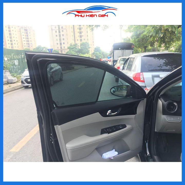 Bộ rèm chắn nắng nam châm ô tô Kia K3 2021-2022-2023-2024 che nắng tốt, lắp đặt đơn giản, tiện lợi