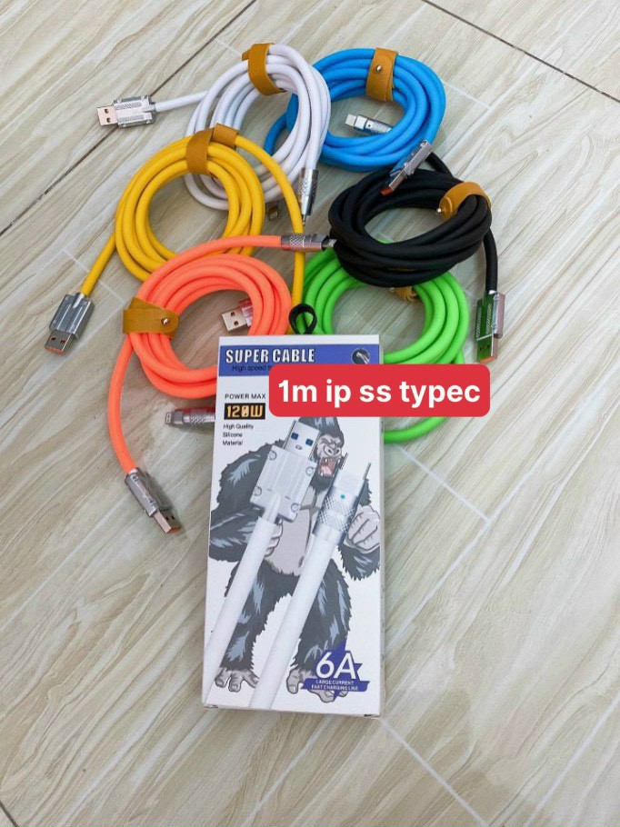 dây sạc supper cable 120w 1 mét - 1 met