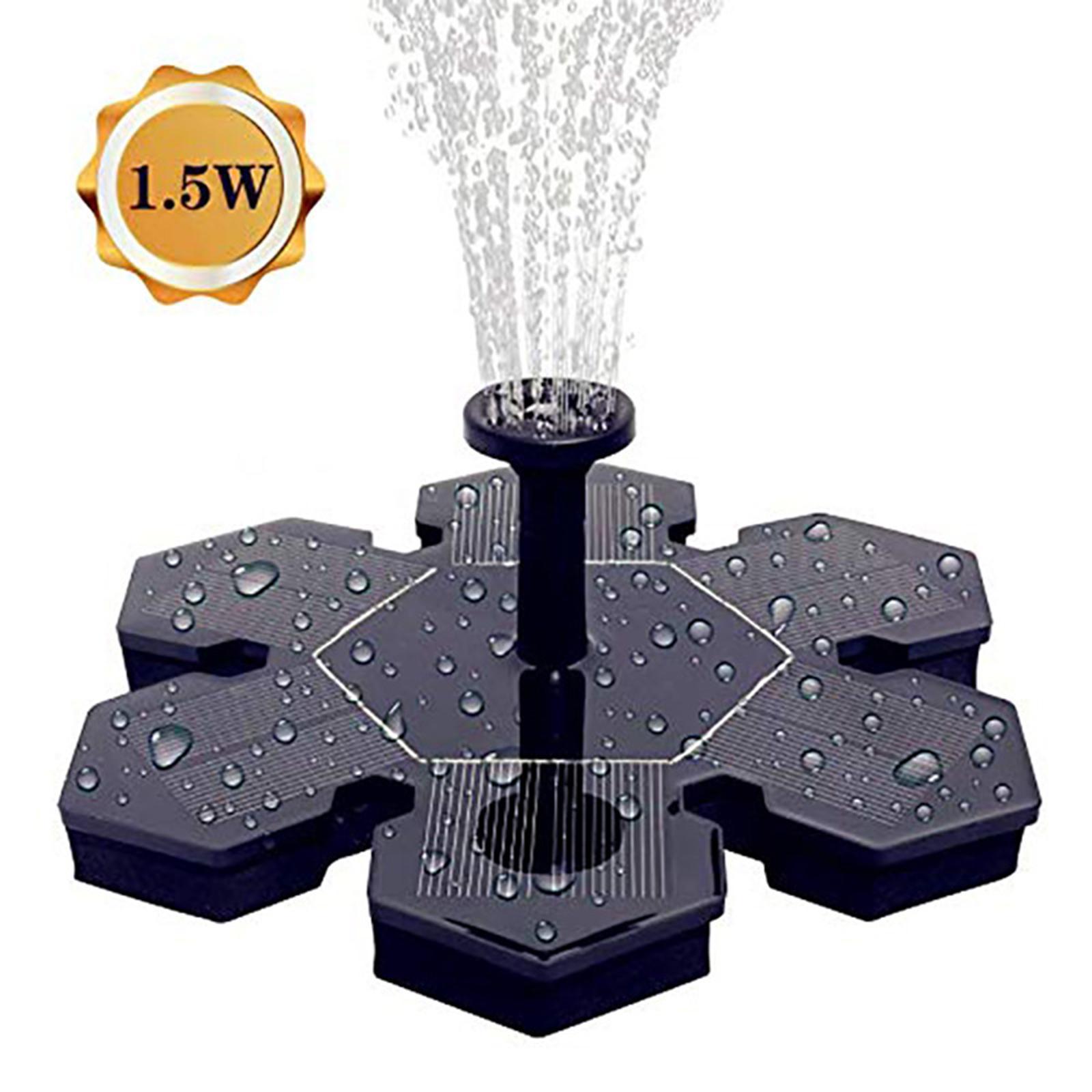 Fountain 1.4W Bird Bath Fountain Pump Pond Garden Landscape