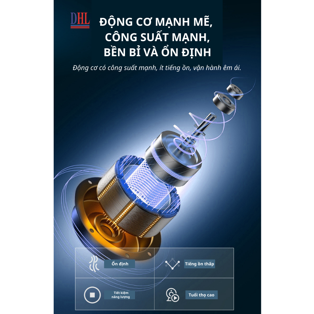 Quạt treo tường Mitomo FTT-60HE hàng chính hãng