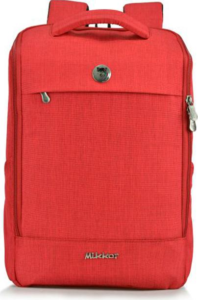 Balo laptop 15.6 inch Mikkor Lewie Backpack Red