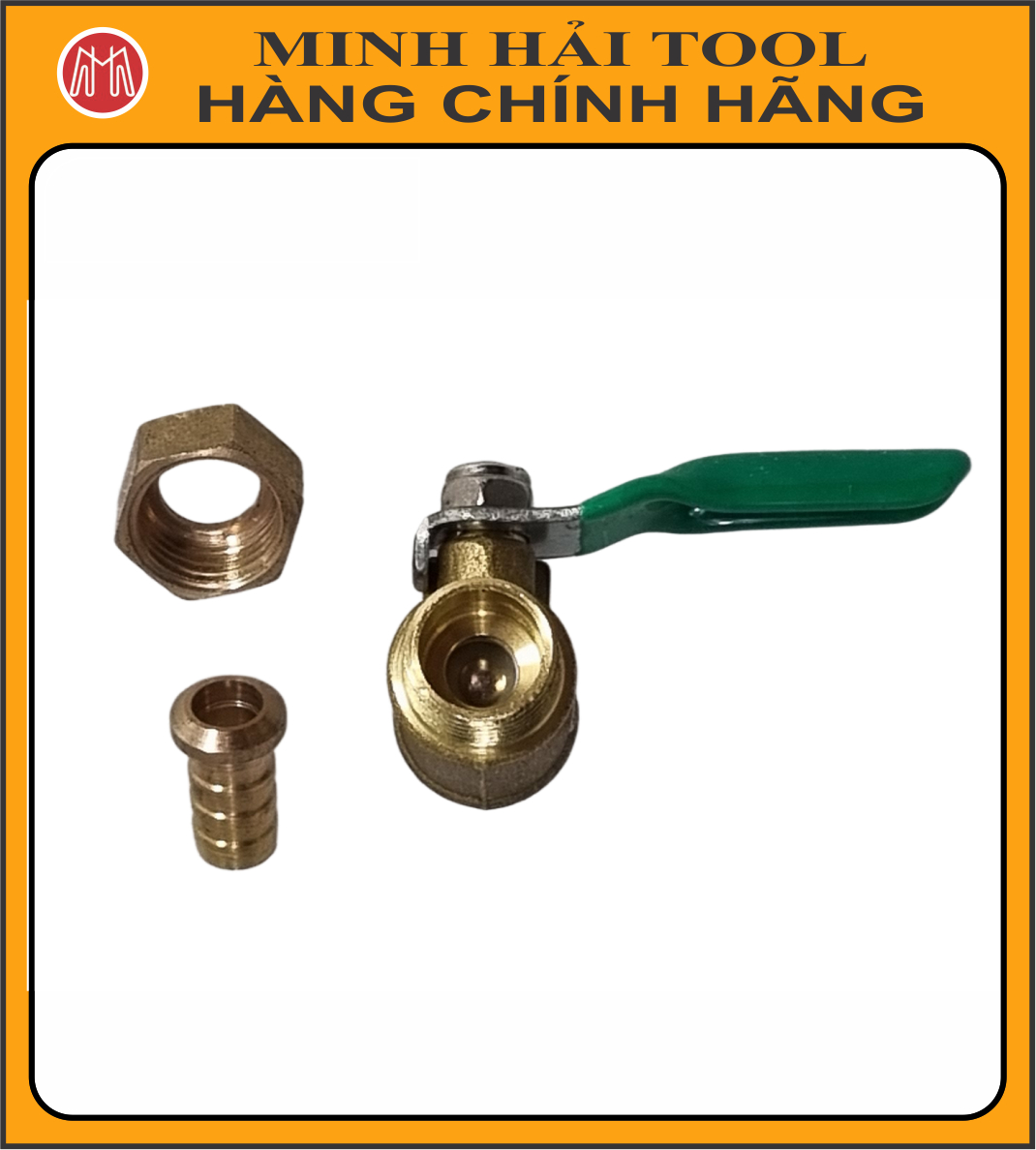 Van bi ¼ inch có đuôi chuột 8mm bằng đồng HVANBI1/4