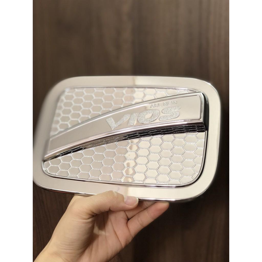 Ốp Nắp Bình Xăng Xe Vios 2019-2020-2021 Mạ Crom