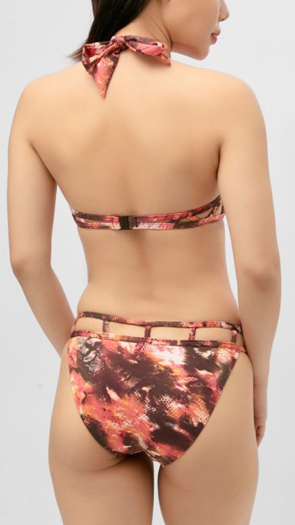 Monokini Cúp ngực Trống lưng