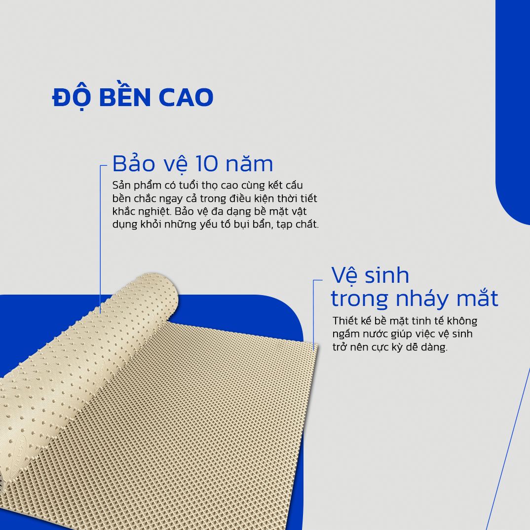 Thảm cuộn lót sàn xe ô tô thương hiệu KATA - Chất liệu cao cấp không mùi, không ẩm mốc, dễ vệ sinh - kích thước 150x60cm