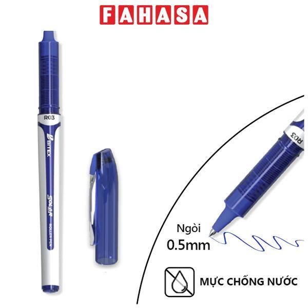 Bút Lông Bi Solar 0.5 mm - Bitex R03 - Mực Xanh
