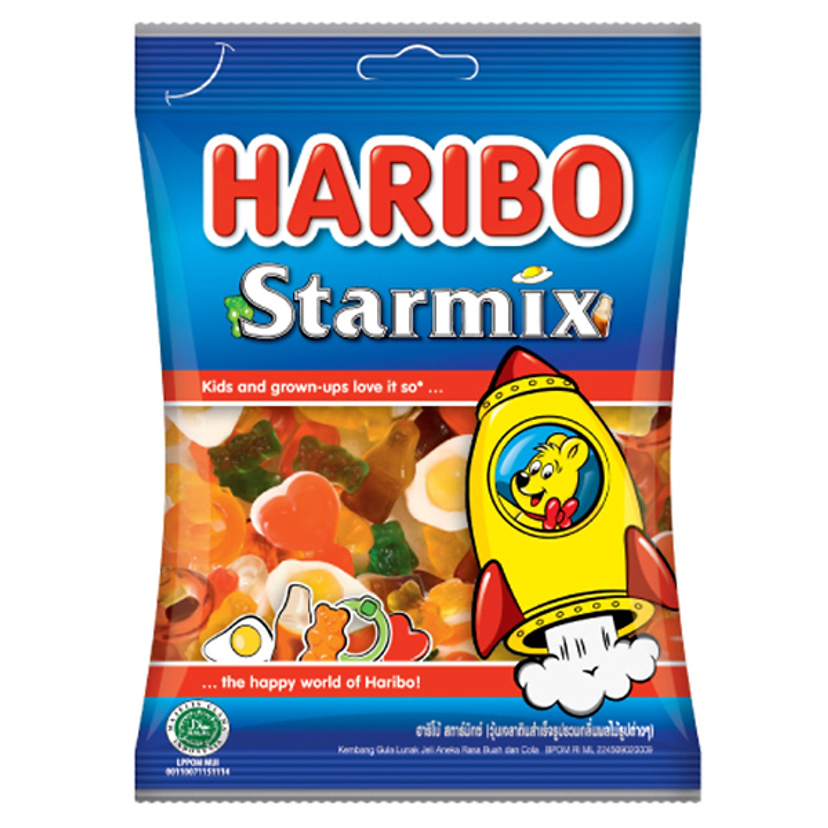 Kẹo dẻo Haribo Starmix 80g