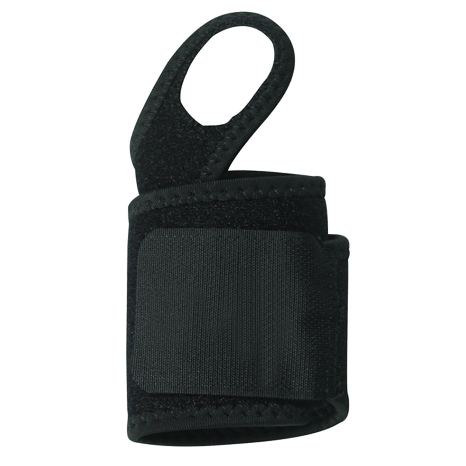 Wrist Strap Adjustable Hand Protector with Thumb Loop Band Wrist Wrap Wrist Guard for Basketball Fitness Weight Lifting Exercise Women Men