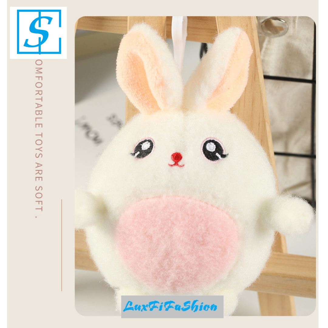 Móc Khóa thỏ béo siêu cute,móc khóa cài túi siêu đáng yêu MÃ: FSR836