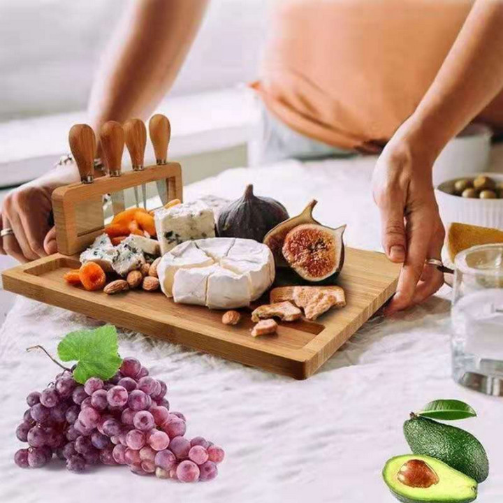 Bộ Set Đựng Rectangle Charcuterie Cheese