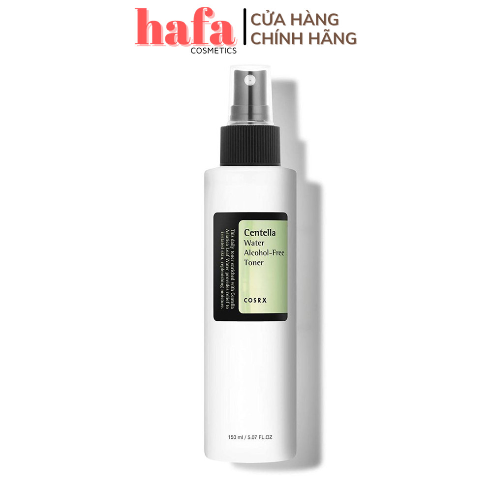 Nước Hoa Hồng Không Cồn, Dịu Nhẹ Chiết Xuất Rau Má Cosrx Centella Water Alcohol-Free Toner 150ml