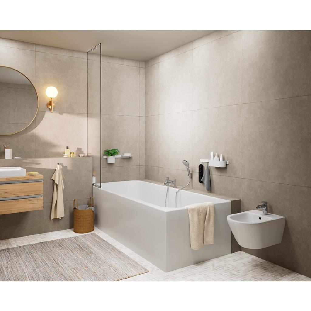 Tay sen kèm giá đỡ HANSGROHE Crometta 160 26692