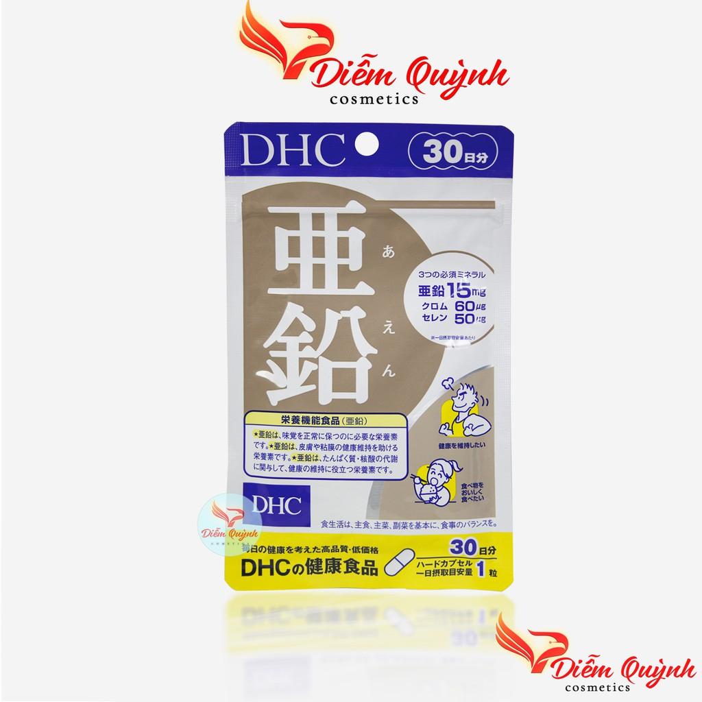 Viên uống Bổ sung Kẽm DHC Zinc 15v/gói và 30v/gói
