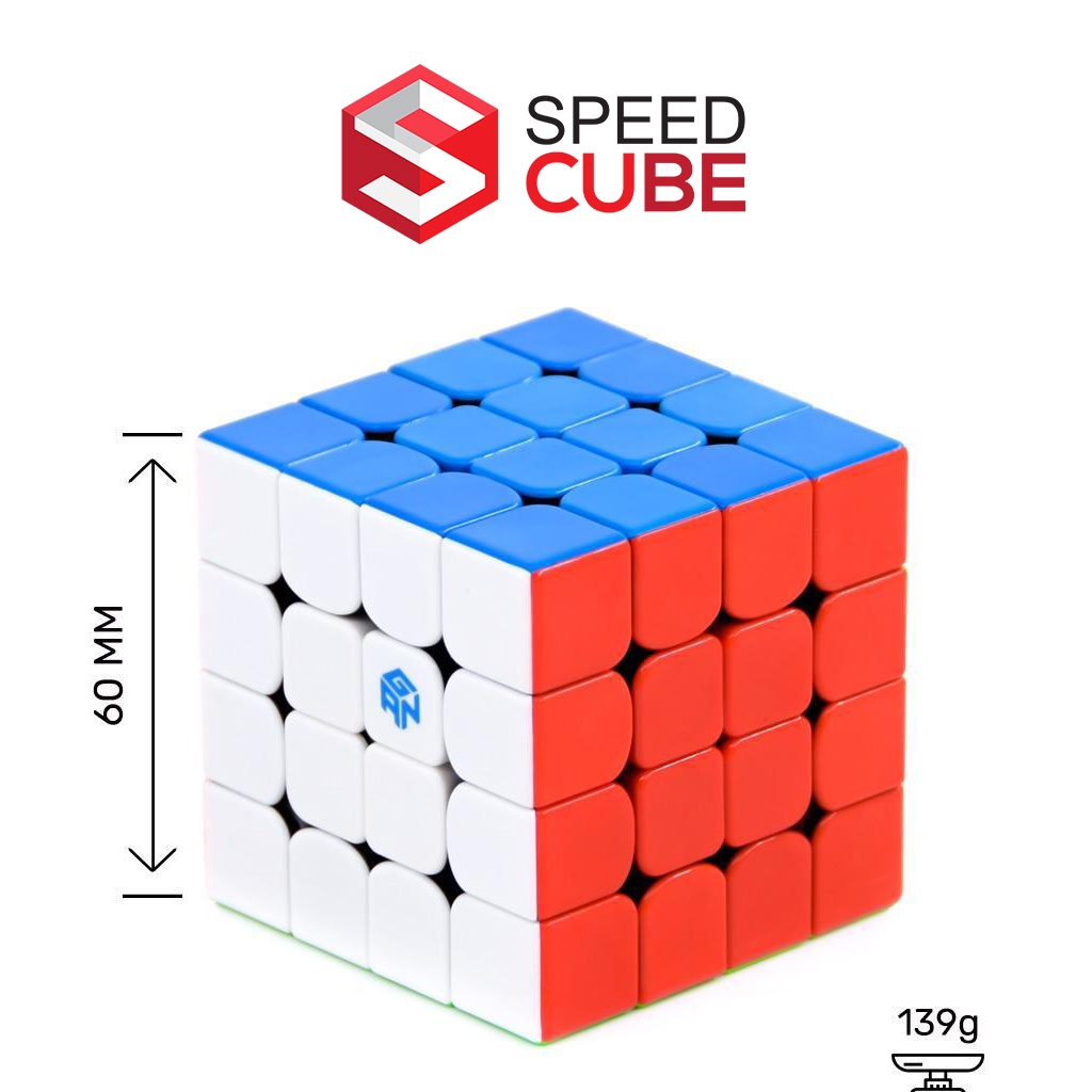 Rubik 4x4 GAN 460M Nam Châm Rubic 4 Tầng Chính Hãng Gan tặng kèm túi Gan và phụ kiện