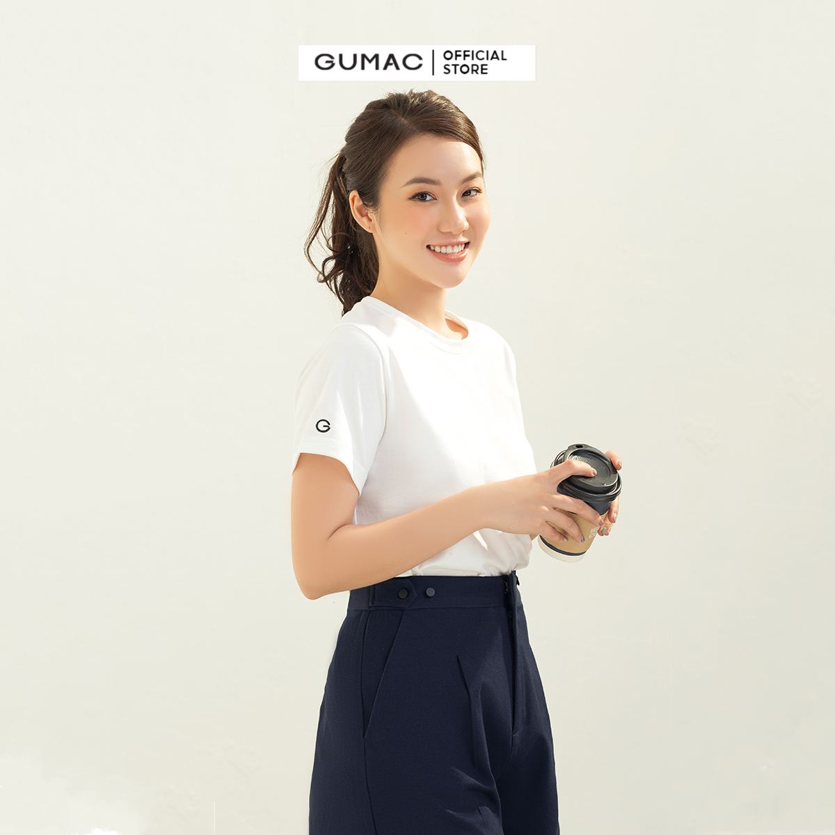 Quần short nữ GUMAC QC03063 form A nhẹ phối đai