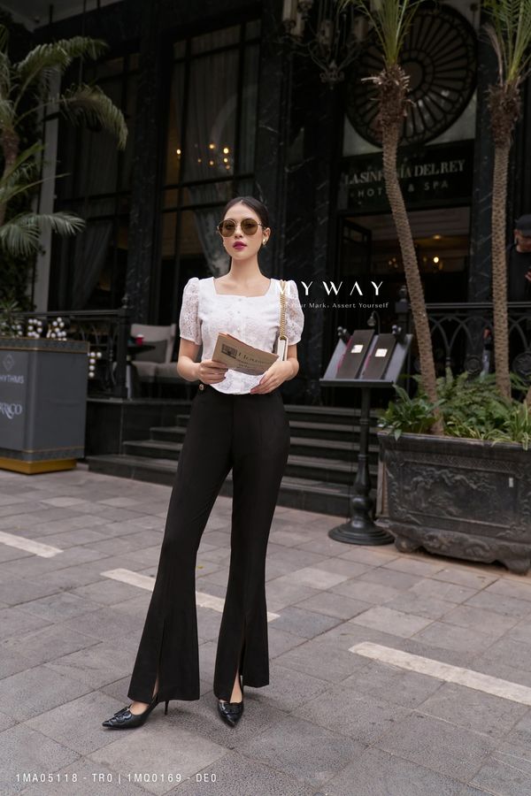 Quần Tây Nữ Ống Vảy MY WAY Cạp cao Sang Trọng 1MQ0169