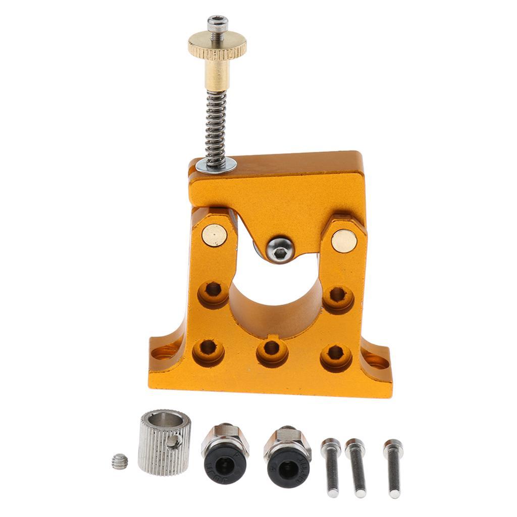 Aluminum Remote Extruder Left 5mm for 42 Stepping Motor 1.75mm 3D Printer