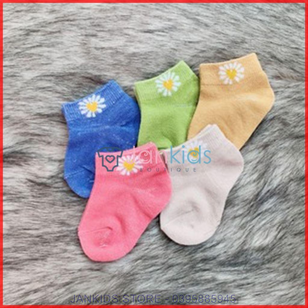 Tất hoa cúc hot trend cho bé gái (size 0-3 tuổi)