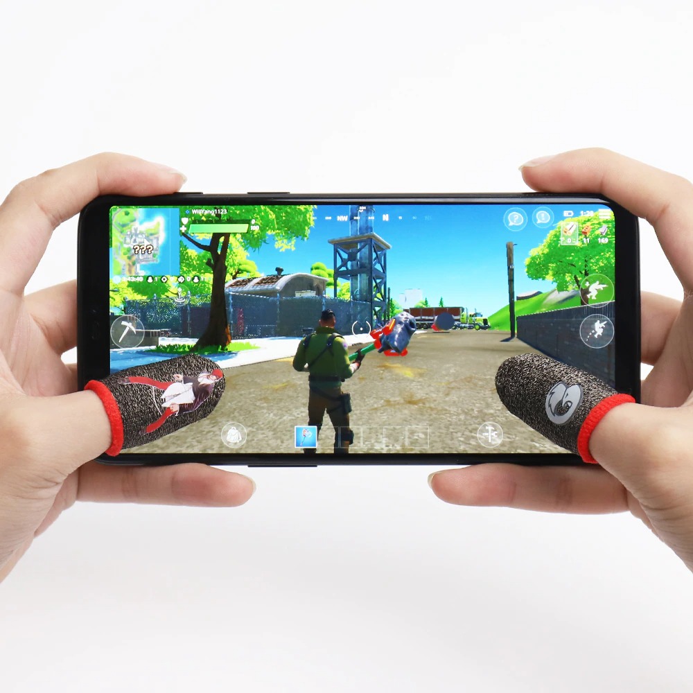 Bao tay chơi game ff siêu nhạy GameSir Talon Găng tay Mobile cảm ứng chống mồ hôi chống trượt, Bộ 2 ngón  - Hàng chính hãng