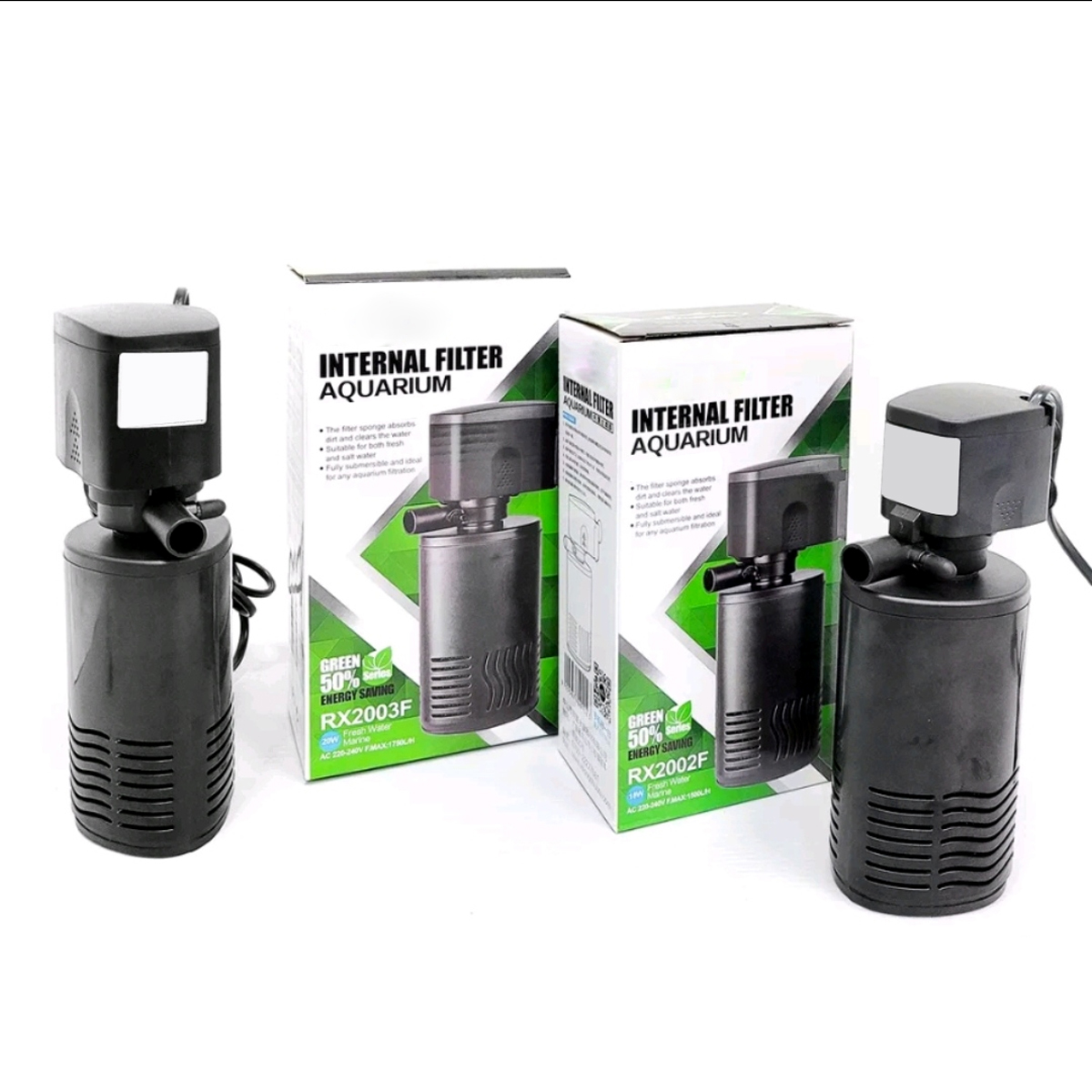 Máy Lọc Nước Bể Cá 3IN1: bơm lọc, tạo oxy, thổi luồng RX-2002F RX-2003F; RX-2004F cao cấp, tiết kiệm điện