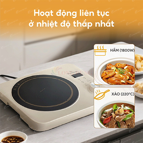 Bếp điện từ Bluestone ICB-6618 - Hàng chính hãng