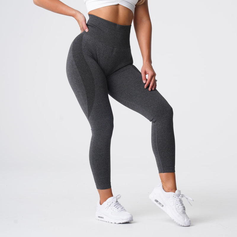 NVGTN Speckled Liền Mạch Lycra Spandex Quần Legging Nữ Mềm Mại Tập Luyện Quần Trang Phục Tập Thể Dục Quần Tập Yoga Cao Cấp Mặc Tập Gym Color: ZM6206C03 Size: XL