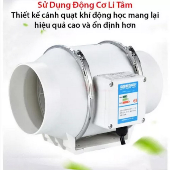 Quạt Hút Thông Gió Tròn Li Tâm HF-100 - Home and Garden