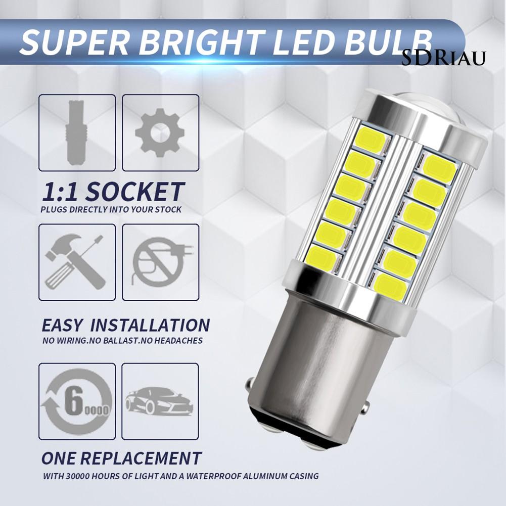 Set 2 Đèn Led Tín Hiệu Phanh Xe Ô Tô